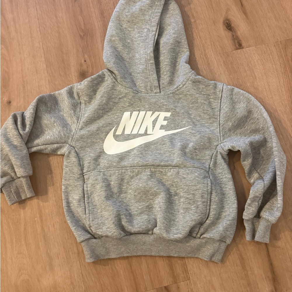 Nike Kids Heather Gray Hoodie